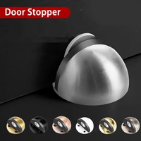 stainless seel magnetic door stopper hotel bathroom household door stopes lock hardware