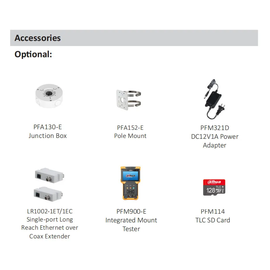 Продажа Dahua IPC-HFW3841E-AS 8MP 4K IPC-HFW3841E-AS-S2 Starlight IR Встроенный микрофон H.265 PoE Bullet WizSense CCTV сетевая IP-камера