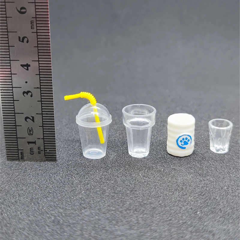 

Dollhouse Cups Silicone Mold Dolls House Kids Pretend Play Toys Mini Sippy Cup Dollhouse Decoration Accessories