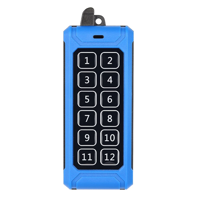 433MHZ 1000m Industrial DC 12V 24V 36V 48V 12CH RF Wireless Remote Control lighting switch Industrial/farm Smart Home power