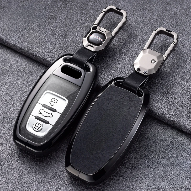 Брелок для автомобильного ключа Внешняя защита Audi A1 A3 A4 A5 A6 A7 A8 Quattro Q3 Q5 Q7 2009-2015 B9 4K