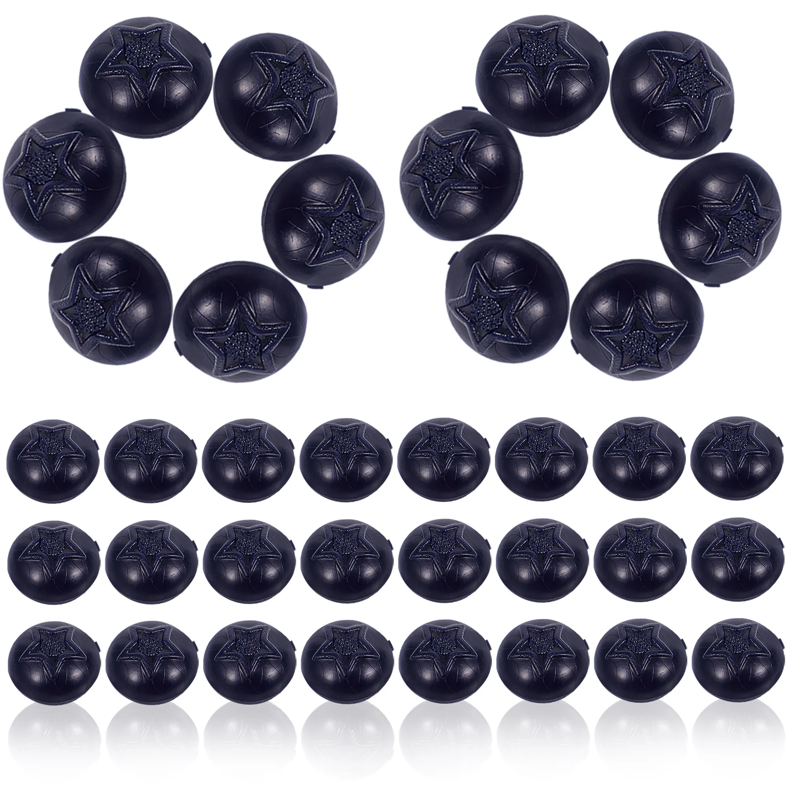 50 шт. имитация черники яркие реквизит искусственных фруктов поддельные