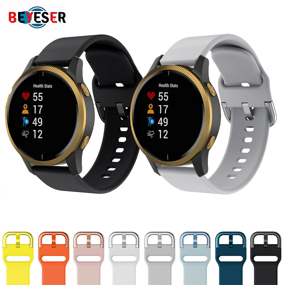 

20mm Watchband For Huawei Watch GT3/GT2 42MM SmartWatch Silicone Replace Strap Wristband For Samsung Galaxy Watch5/4 40mm 44mm