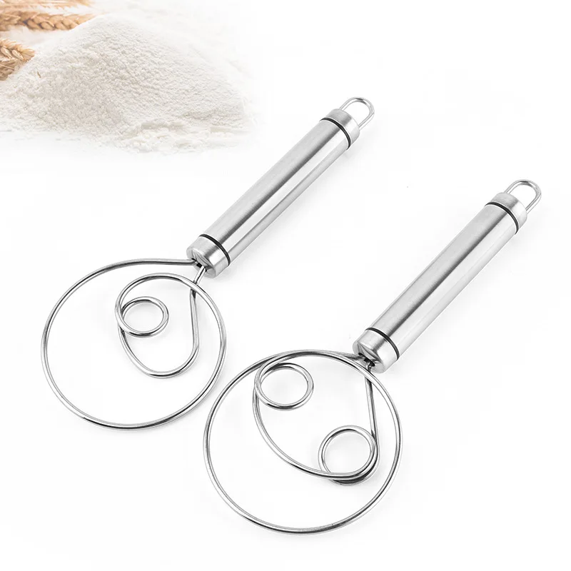 

304 flour beater flour mixer and flour stirrer stainless rolling pin