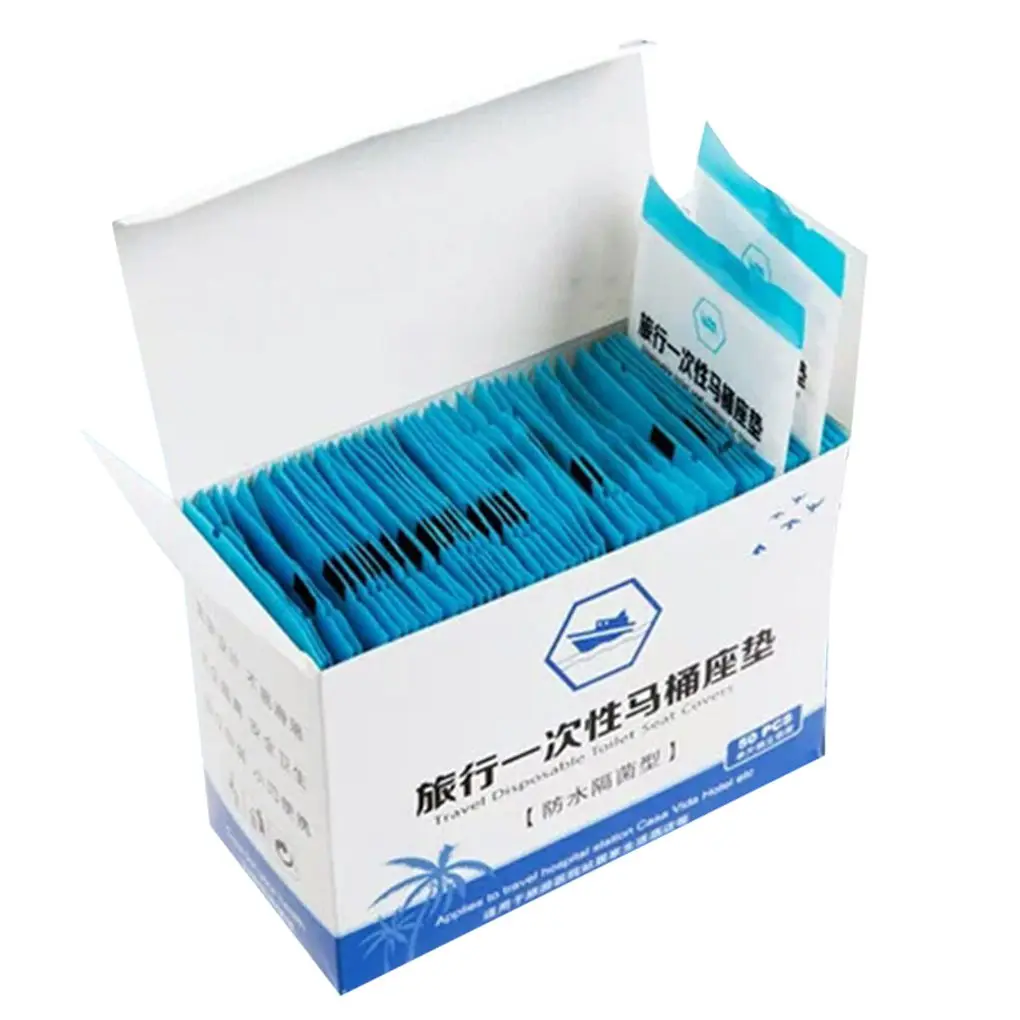 

50 шт./упаковка, водонепроницаемый коврик для унитаза