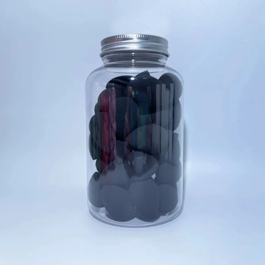 Мини-спонж для макияжа 40 шт. сухие и влажные ватные диски нанесения тонального