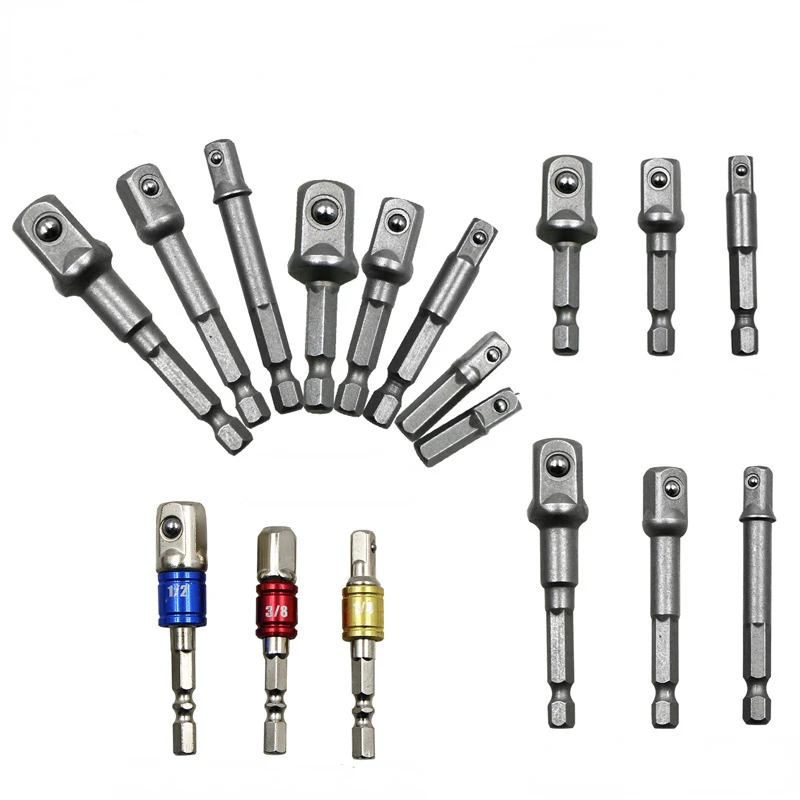 8 шт. набор адаптеров для торцевых насадок 1/4 дюйма 3/8 1/2 |