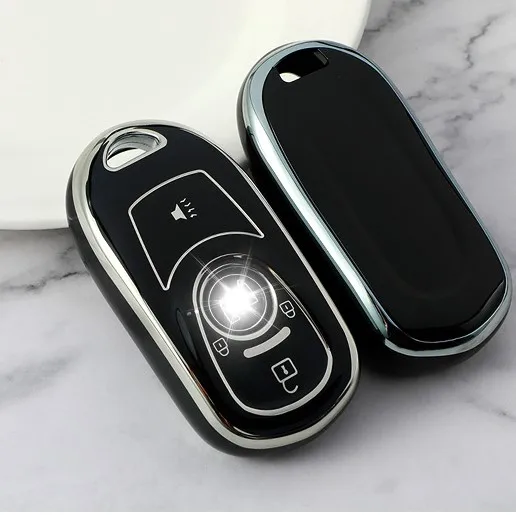 

Чехол для ключей из ТПУ для Opel Astra K, брелок без ключа, кожаный брелок для ключей, держатель для ключей, протектор 2015, 2016, 2017,