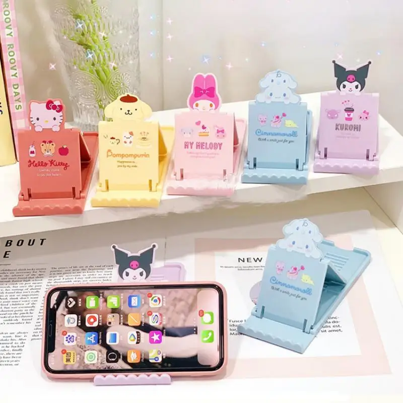 

Sanrioed милый мультяшный Kawaii Kuromi MyMelody Cinnamorol Kitty Cat женский Планшет iPad поддерживает рамку