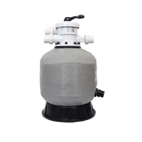 16inch 400mm top mount glass fiber above piscina inground backwash cleaning swimming pool accessories sand filter