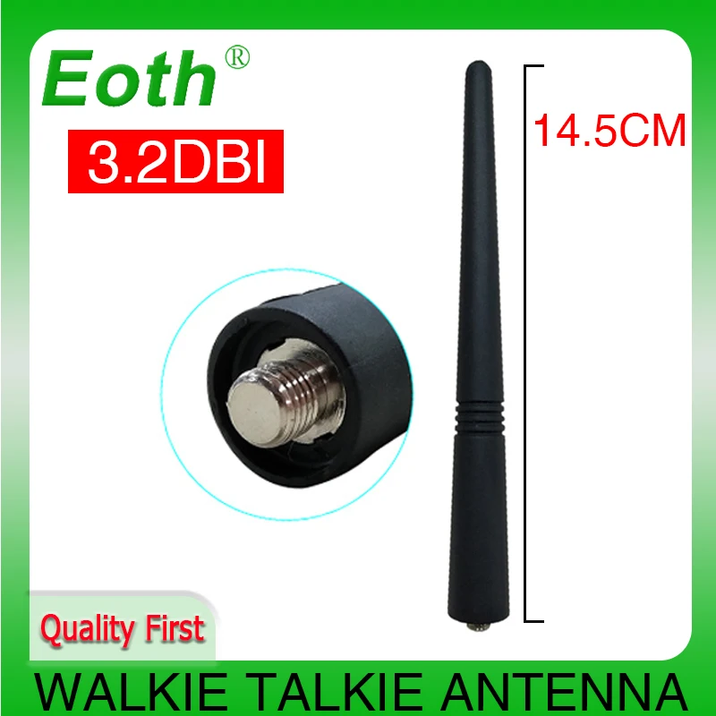 EOTH антенны для автомобиля motorola one IOT e398 g6 razr v3i e5 p30 sma uhf рация тактическая для baofeng 5r vhf dmr 430 МГц