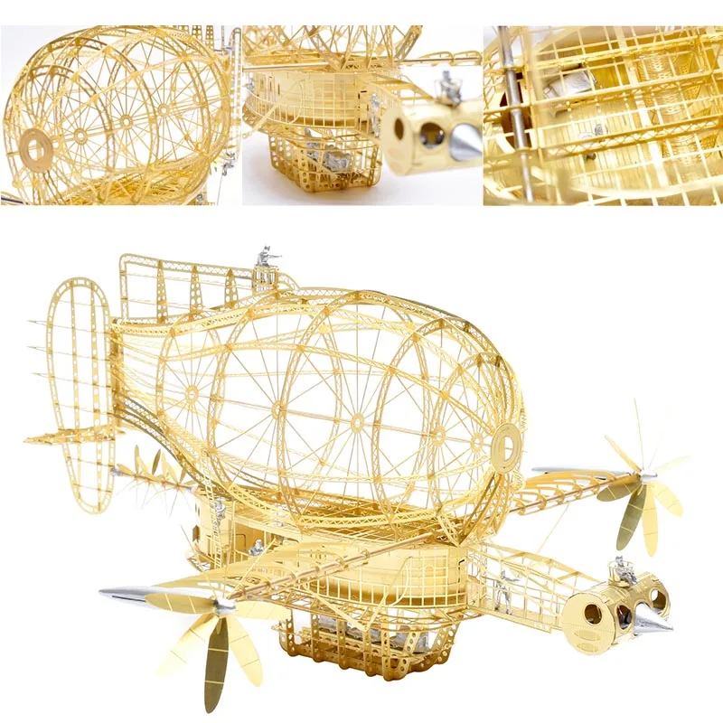 Castle in the Sky Tiger Moth 1144 Brass Etching Model Kit PE Detail Model DIY Puzzle 3D Assembly Metal Structure Model Gift (art.: 3a381adbfa2) - 3a381adbfa2