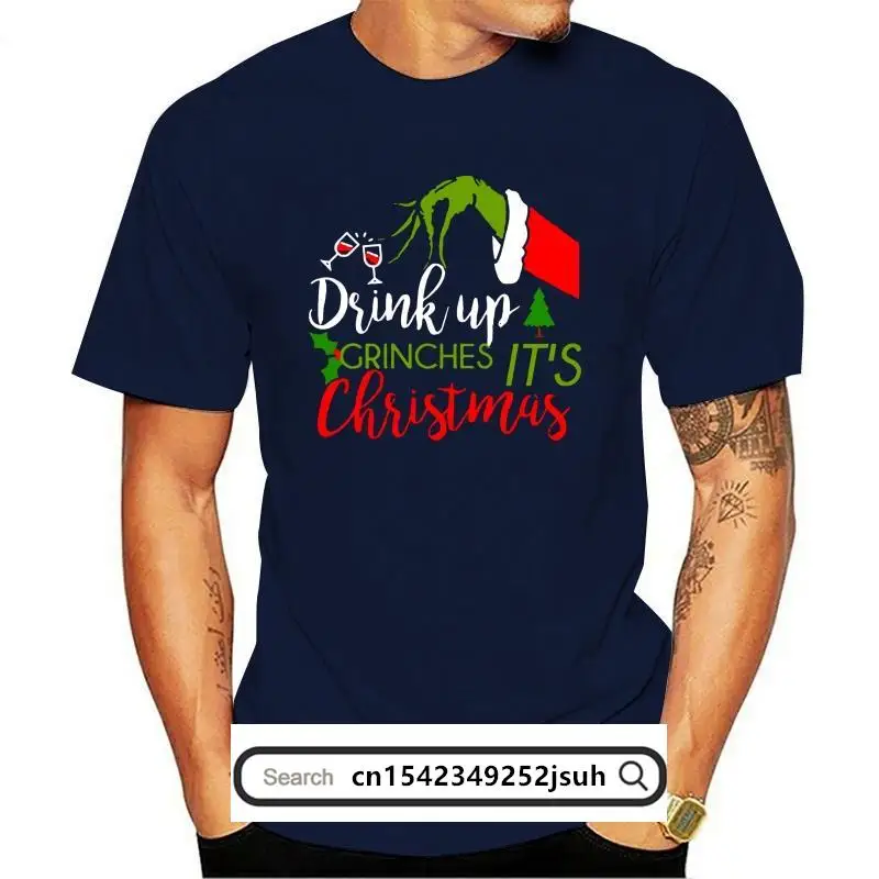 Новая мужская футболка Рождественская женская |