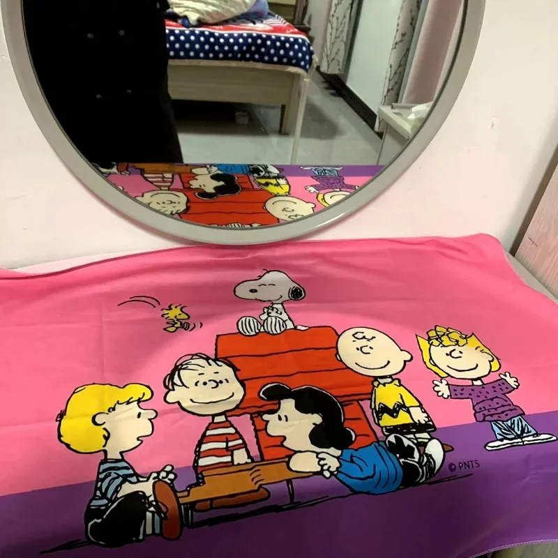 Скатерть Snoopy симпатичная мультяшная декоративная прямоугольная настольная