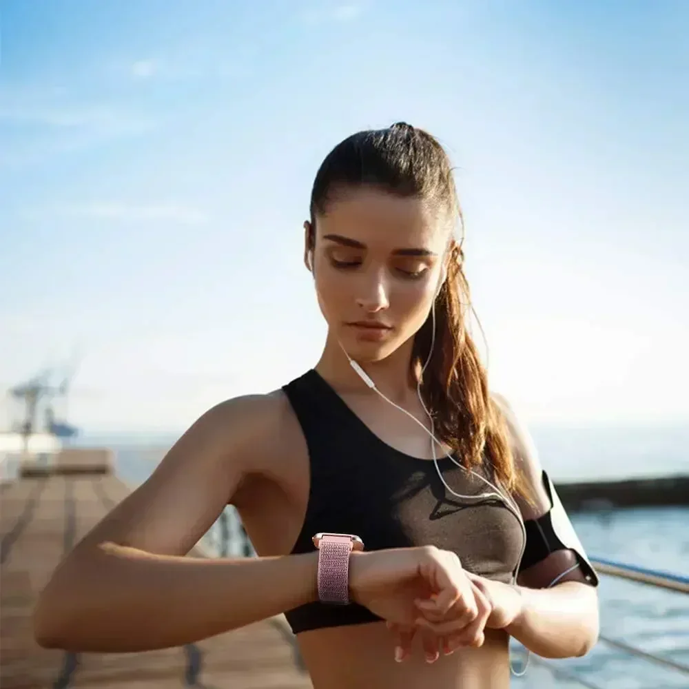 Нейлоновый ремешок-петля для Mibro GS Active, сменный браслет, спортивный ремешок для часов, ремешок для Mibro GS Active, 20 мм, 22 мм (art.: 3920da89116af) - 3920da89116af