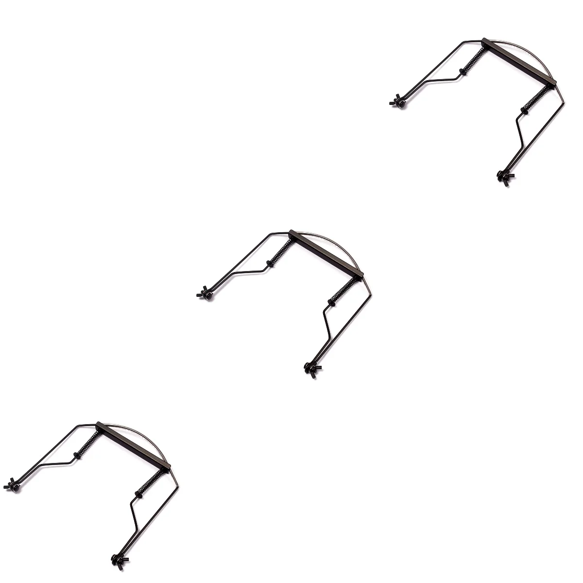 

Harmonica Holder Neck Rack Harp Racks Mouthbrace 10 Holes Stand Holdersparts