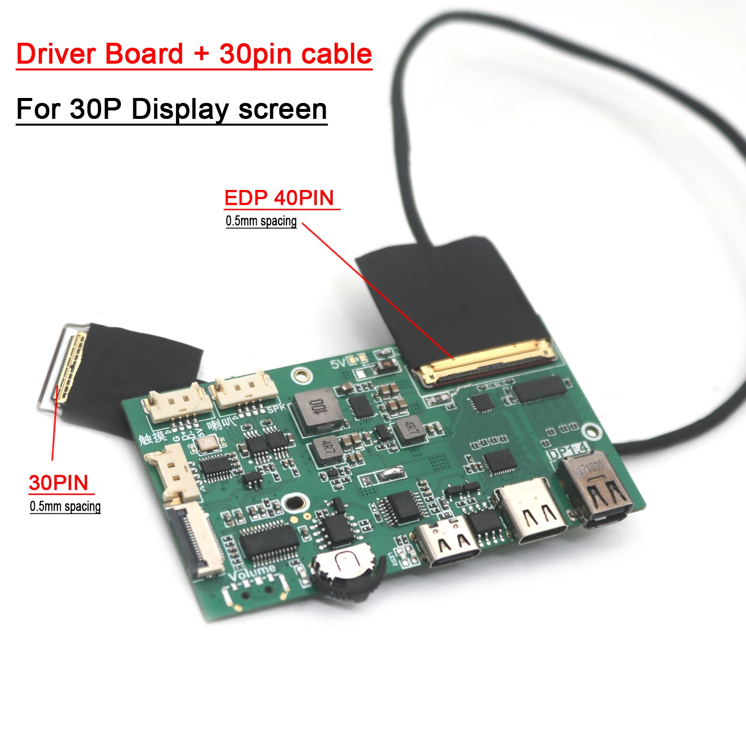 USB Type - c DP к приводной панели EDP 2K 4K LCD