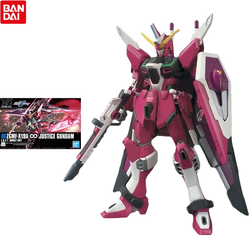 

Набор сборных моделей Bandai Gundam, аниме фигурки HGCE ZGMF-X19A, бесконечная справедливость, Gundam Gunpla, экшн-фигурки, подарки для детей