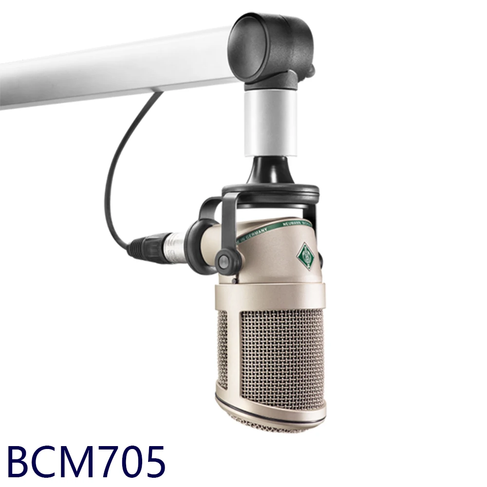

BCM705 Broadcast/Podcast Microphone classic announcer voice Dynamic Mic Professional recording studio microfone for singsing