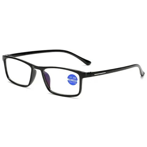 1pcs lendo óculos homens anti -azul raios presbiopia óculos antifatigue computação óculos com +15 +20 +25 +30 +35 +40