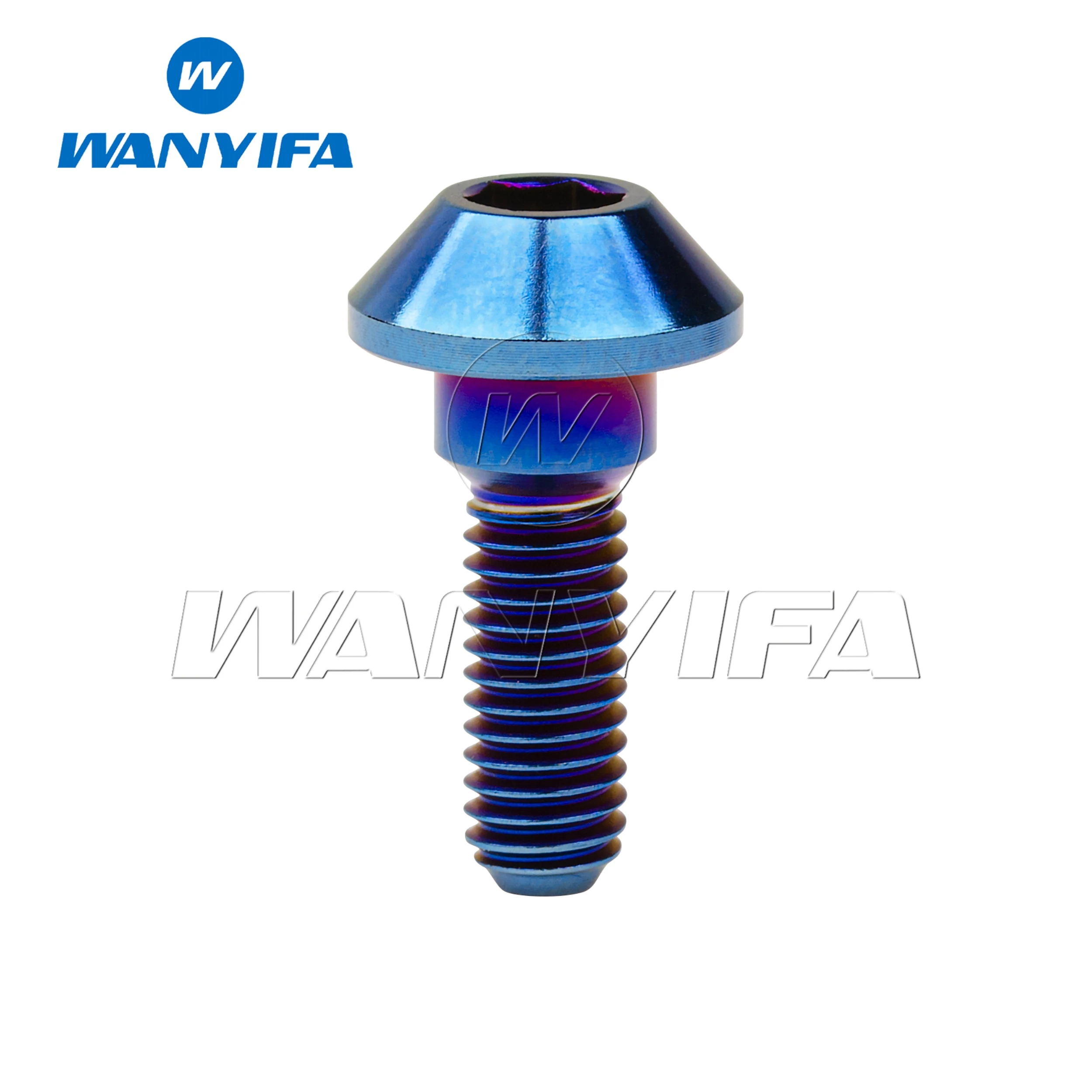 

Титановый Ti болт Wanyifa M6x20/25 мм, винты с шестигранной головкой для дискового тормоза мотоцикла Yamaha