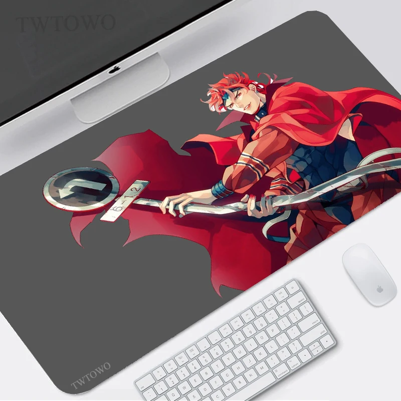 

Jojo's Bizarre Mouse Pad Gamer XL Large Computer Custom Mousepad XXL Desk Mats Natural Rubber Soft Office PC Mice Pad Mouse Mat