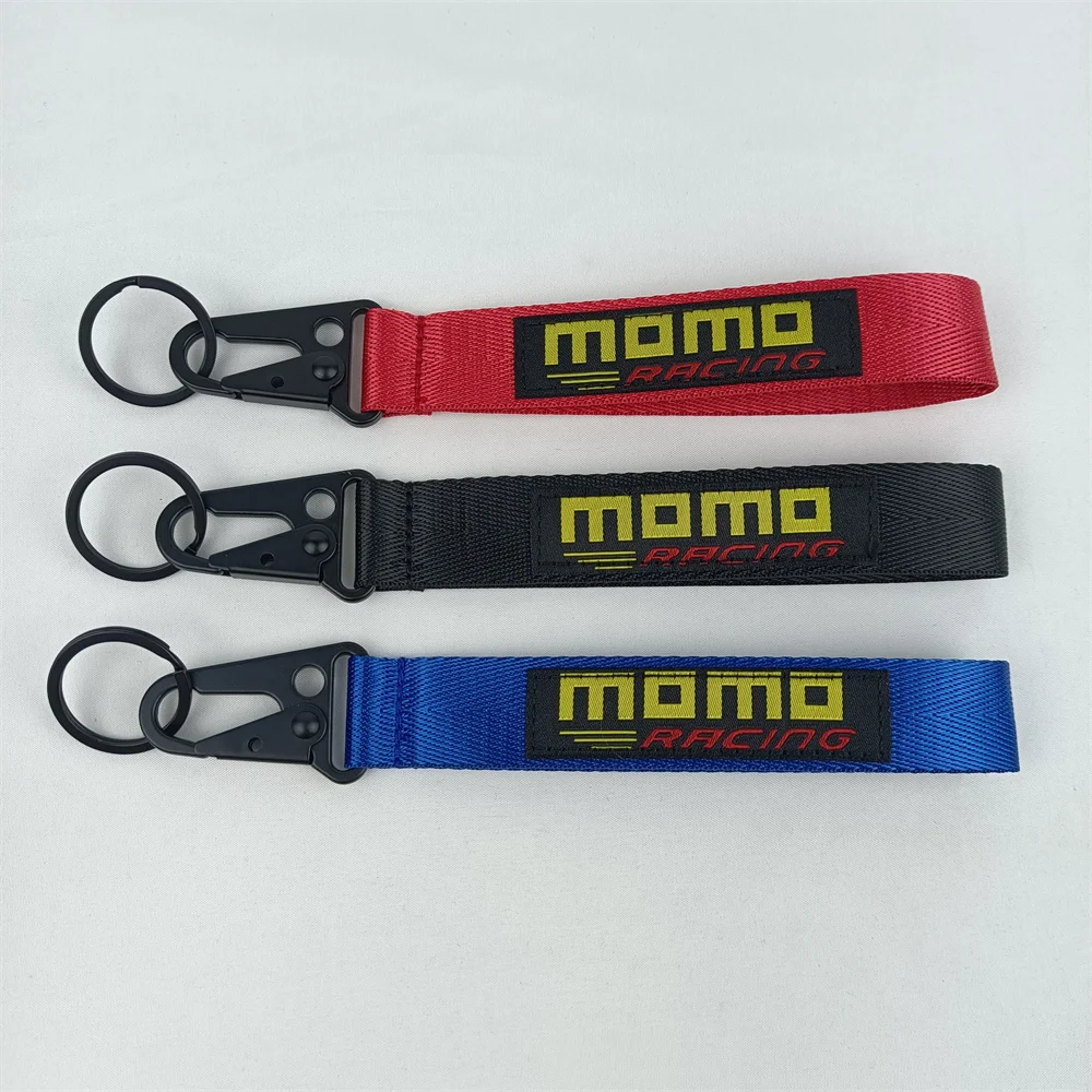 

Jdm Car Keychain Lanyard Nylon Keyring for Momo Bmw Mercedes Ford Honda Toyota Peugeot Scania Skoda Men Auto Accessories Gadgets