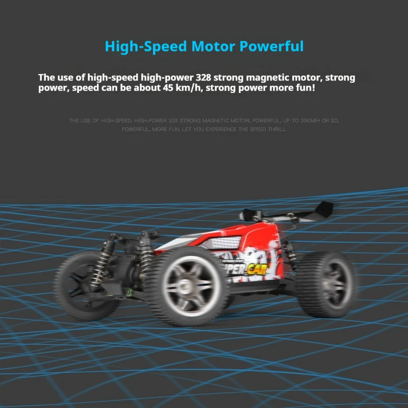 Новинка Wltoys 12401 2 4G удаленный Дрифт высокоскоростной автомобиль 1: 4 4x4