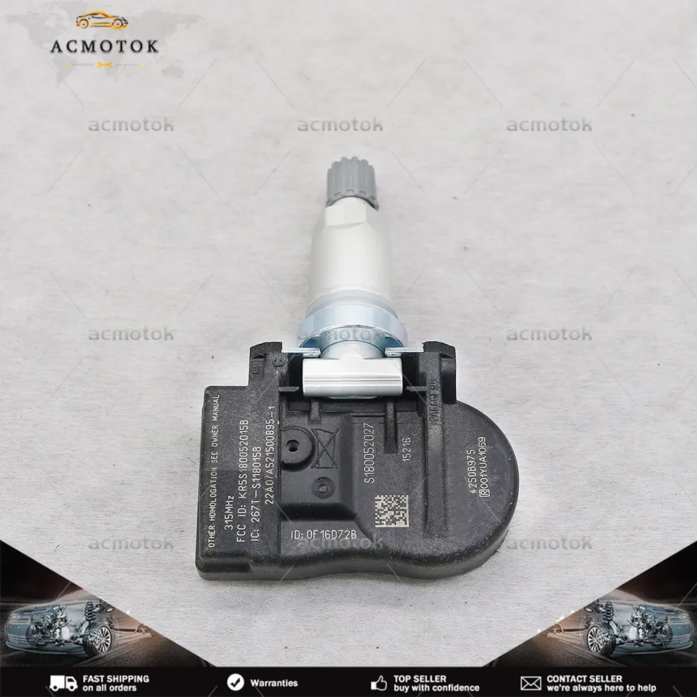 Набор из 4 лампочек для Mitsubishi I-Miev Lancer Mirage Outlander 4250B975 TPMS SENSOR 2011 MHz