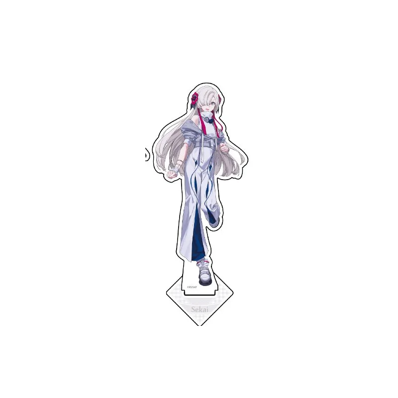 Фото Игра Asanushi Haru Morisaki Kafu Tanioki Rime Yorukawa Sekai Acrylic Stand Doll Аниме Фигурка Модель Тарелка Косплей Игрушка для подарка №4