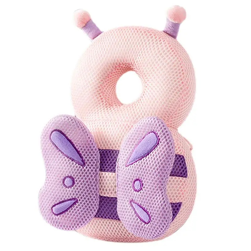 

Head Protection Cushion Skin-Friendly PP Cotton Cushion With Cartoon Backpack Toddler Supplies For Learning Walking Crawling For