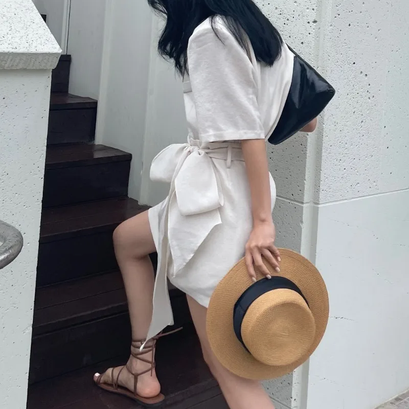 Элегантный Модный Топ Neploe с отложным воротником и длинным рукавом для женщин +