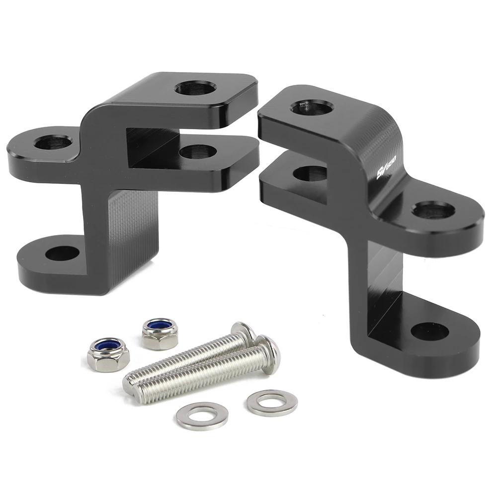 

Для Suzuki SV650 SV 650 ABS 2017 2018 2019 2020 2021 2022 2023 мотоциклетная подножка, опускающие крепления, комплект подножек для водителя