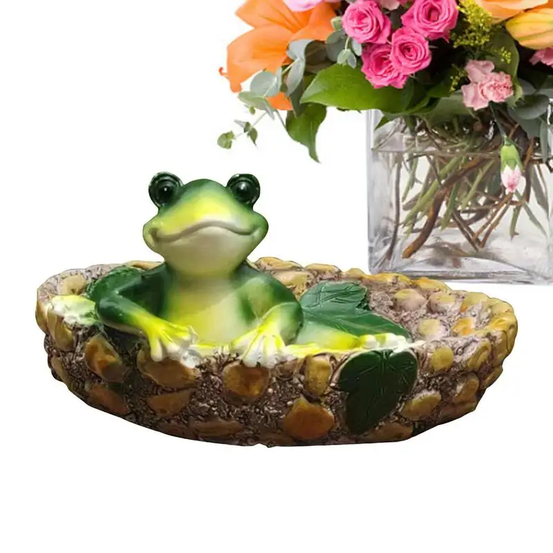 

Garden Frog Statues Outdoor Statues Resin Frogs Garden No Fade Movable Craft Ornaments Decorative For Home Garden Balcony Cafe