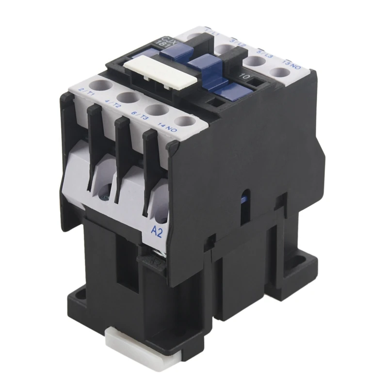

JFBL Hot 10X Power AC Contactor 1NO AC 220V 50/60Hz Coil Motor Starter Relay 32A 3-Phase-Pole