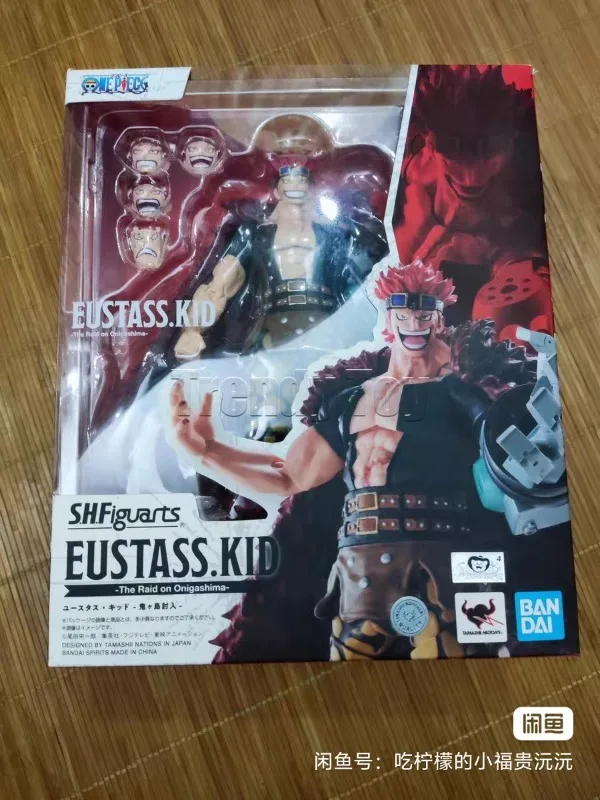 В наличии оригинальные фигурки Bandai S.H.Figuarts One Piece: Ямато, Юстас Кидд, подвижные модели игрушек. (art.: 3920dcba50683) - 3920dcba50683