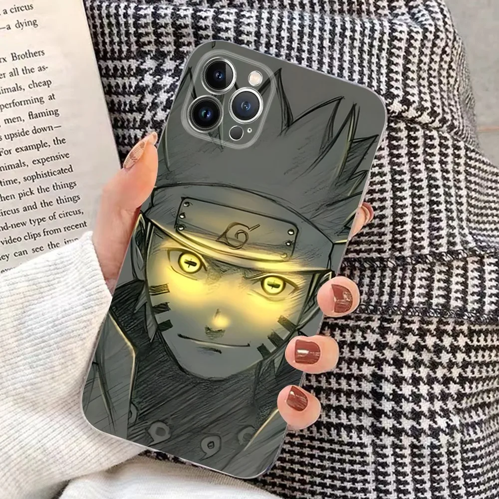 Cool N-Narutos Phone Case For IPhone 16 15 8 7 6 6S Plus X SE XR XS 14 11 12 13 Mini Pro Max Mobile