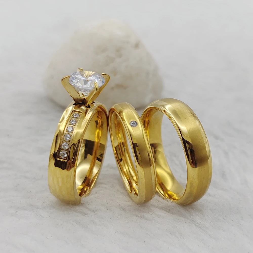 Золотые ювелирные изделия с ЧПУ свадебные предложения для пар дизайнерские