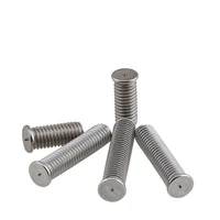 50pcslot 14 20 516 18 38 16 stainless steel 304 spot welding screw american british weld studs for capacitor welding nail