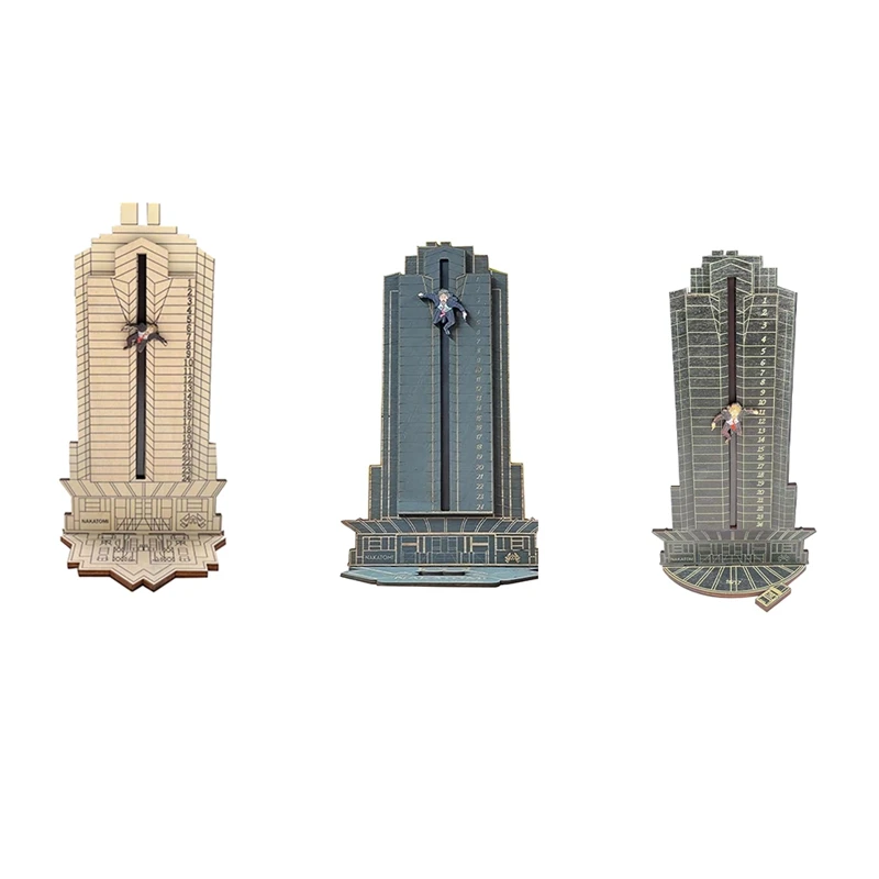 Gruber Falling Off Nakatomi Plaza забавный календарь на Рождество и Хэллоуин деревянный