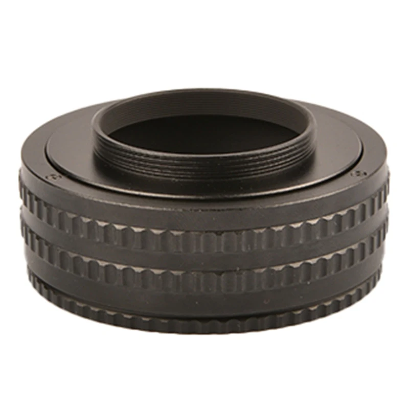 

M52 к M42 Регулируемый фокусирующий винтовой адаптер 25-55 мм удлинительная трубка для макросъемки