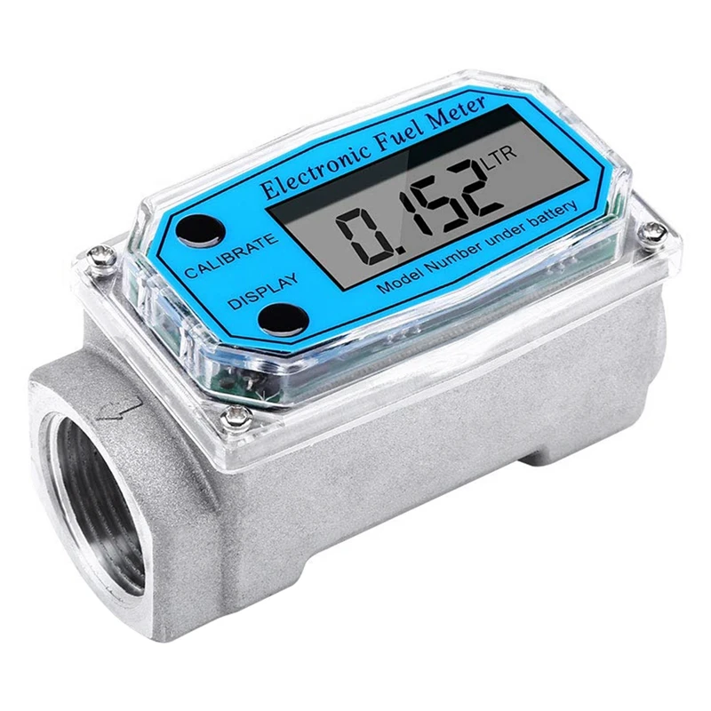 

Digital Turbine Flowmeter, LCD Digital Display High-Precision Flowmeter, Used To Measure Fuel