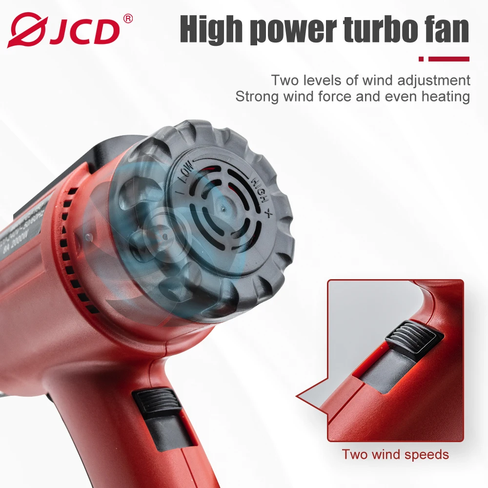 JCD Тепловая пушка 150 BGA наладочная паяльная станция 220 В 700 Вт фен для пайки