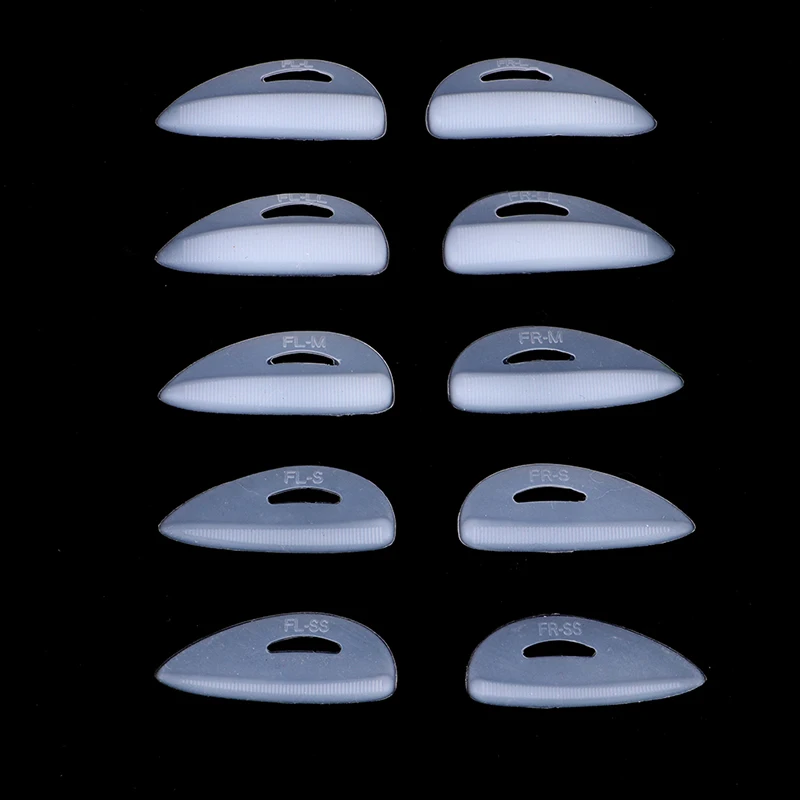 

5 пар, встроенная силиконовая подставка для ресниц