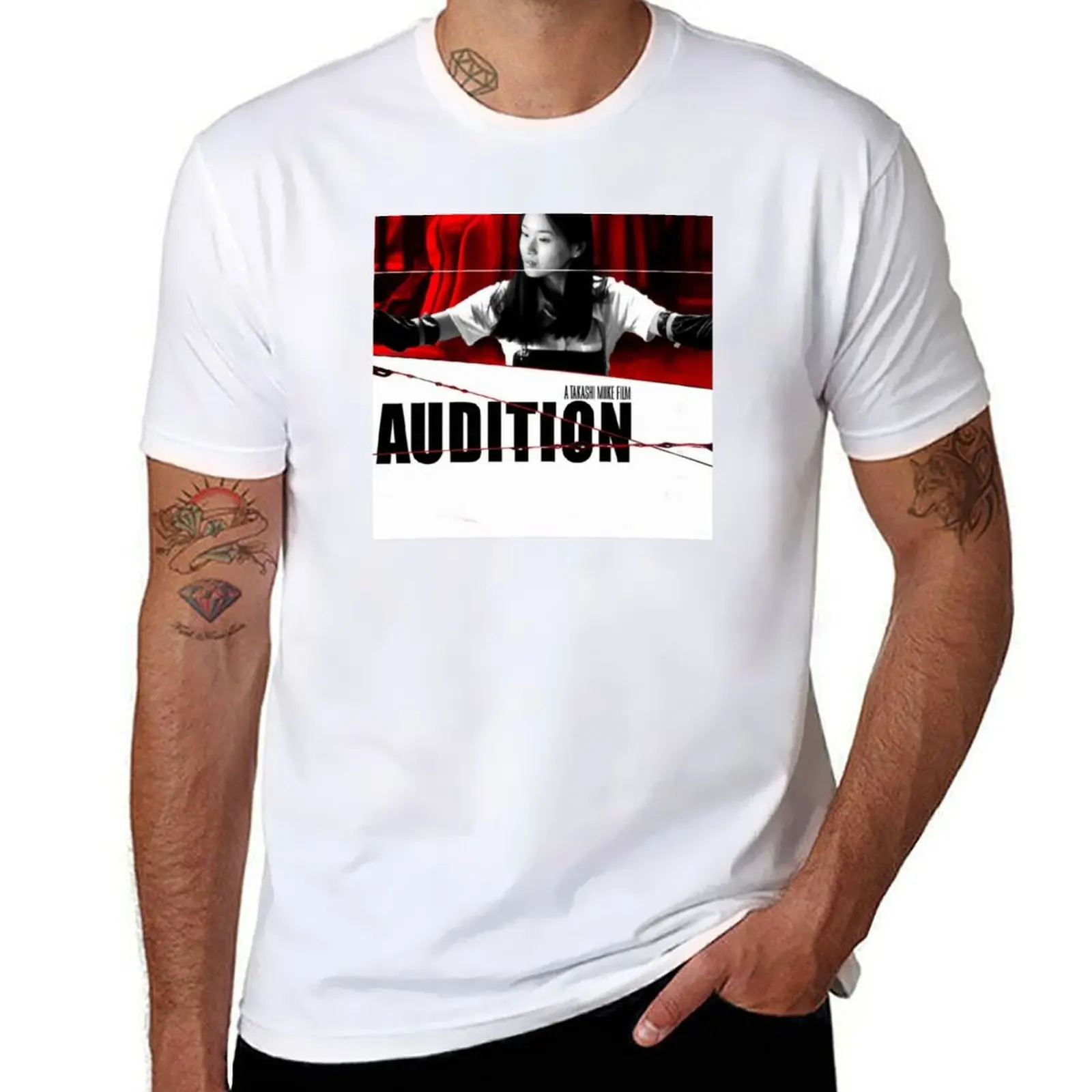 Фото Audition T-Shirt t shirt personalised funny t shirts man t shirts for man pack cotton T-Shirt №1