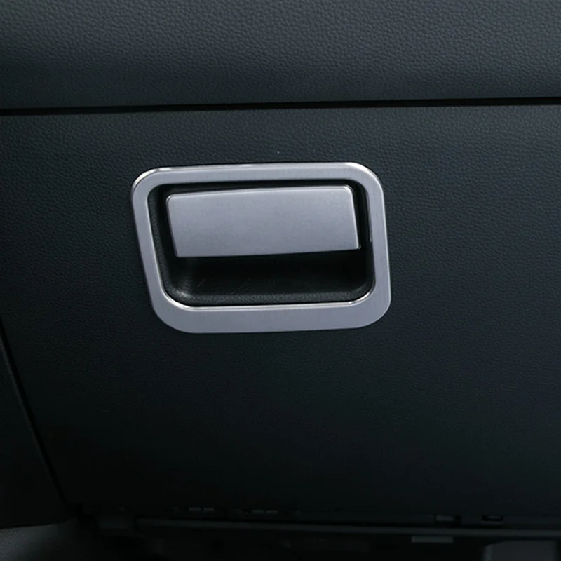 BJMYCYY декоративная рамка панели из нержавеющей стали для ручки перчаточного ящика