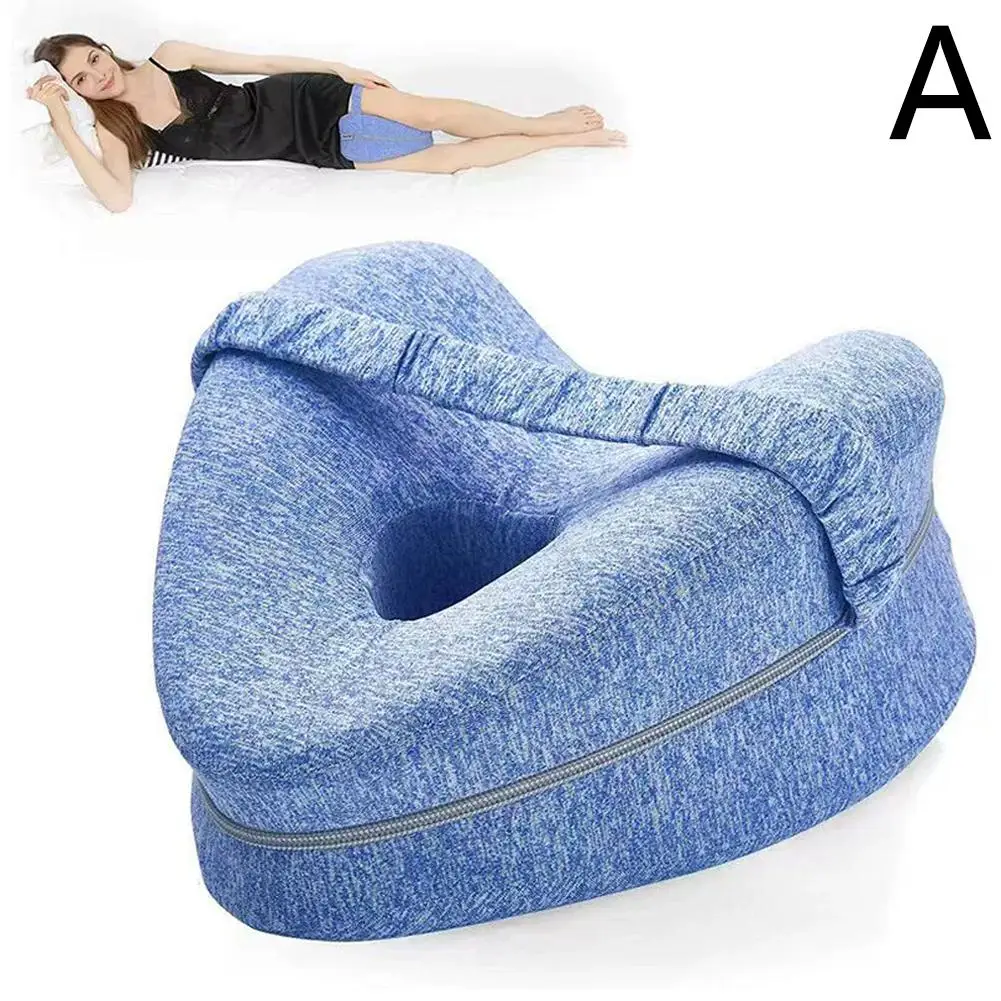 

Ортопедическая подушка для ног для сна, в форме сердца, хлопковая подушка с эффектом памяти, между ногами при боль в бедрах, ишиасе