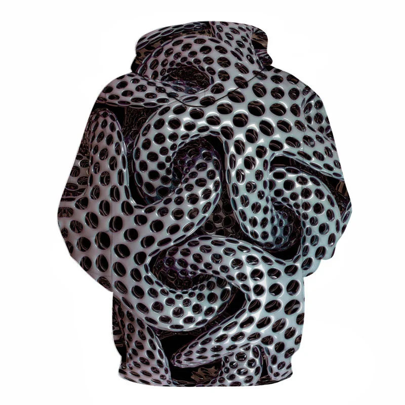 Толстовка мужская с длинным рукавом 3d трехслойная кофта принтом в виде разных