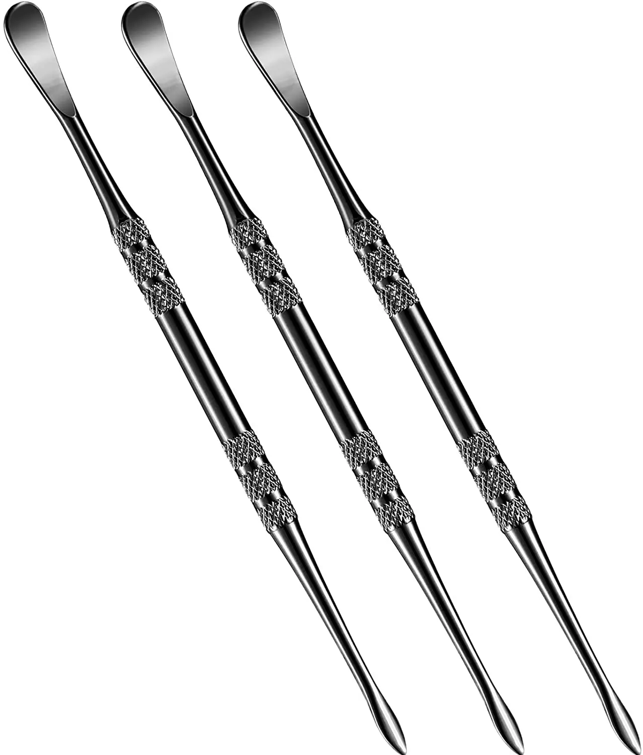 3 шт. инструмент для резьбы из радужной нержавеющей стали |