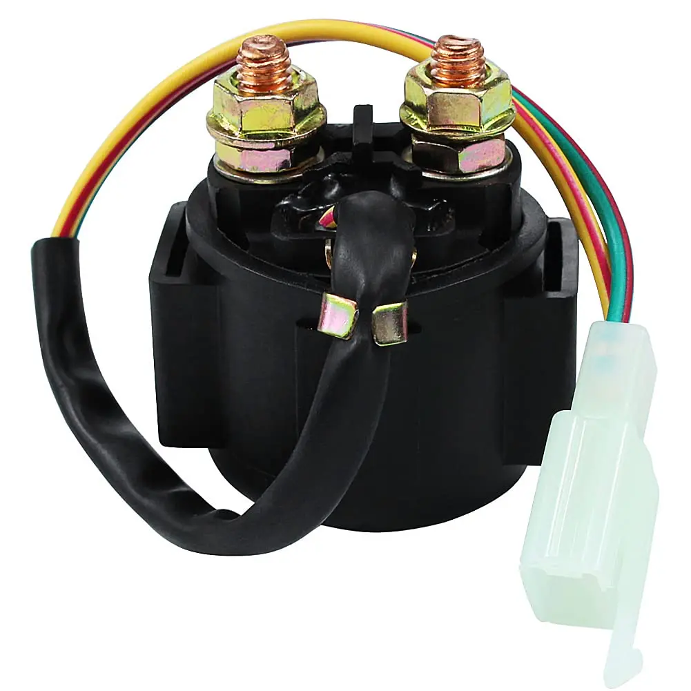 

Starter Solenoid Relay for 4Stroke GY6 Engine 50cc 70cc 90cc 100cc 110cc 125cc 150cc 200cc 250cc ATV Dirt Go Kart Quad Pit